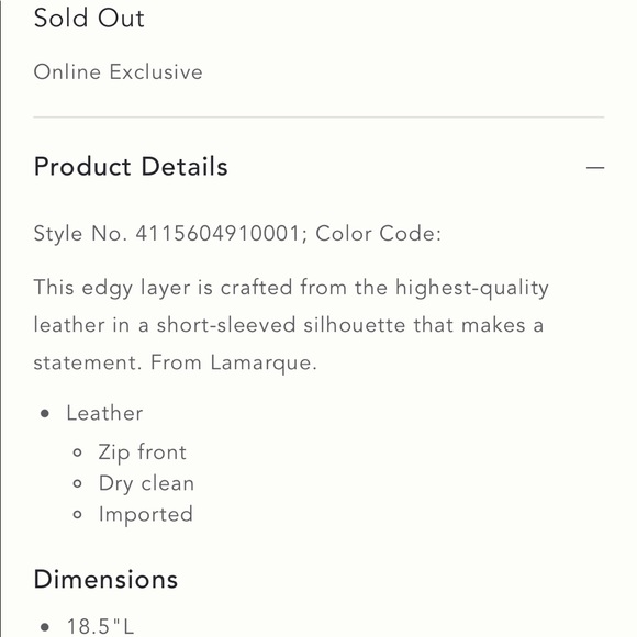 Anthropologie LAMARQUE Anona Leather Jacket - Picture 5 of 11